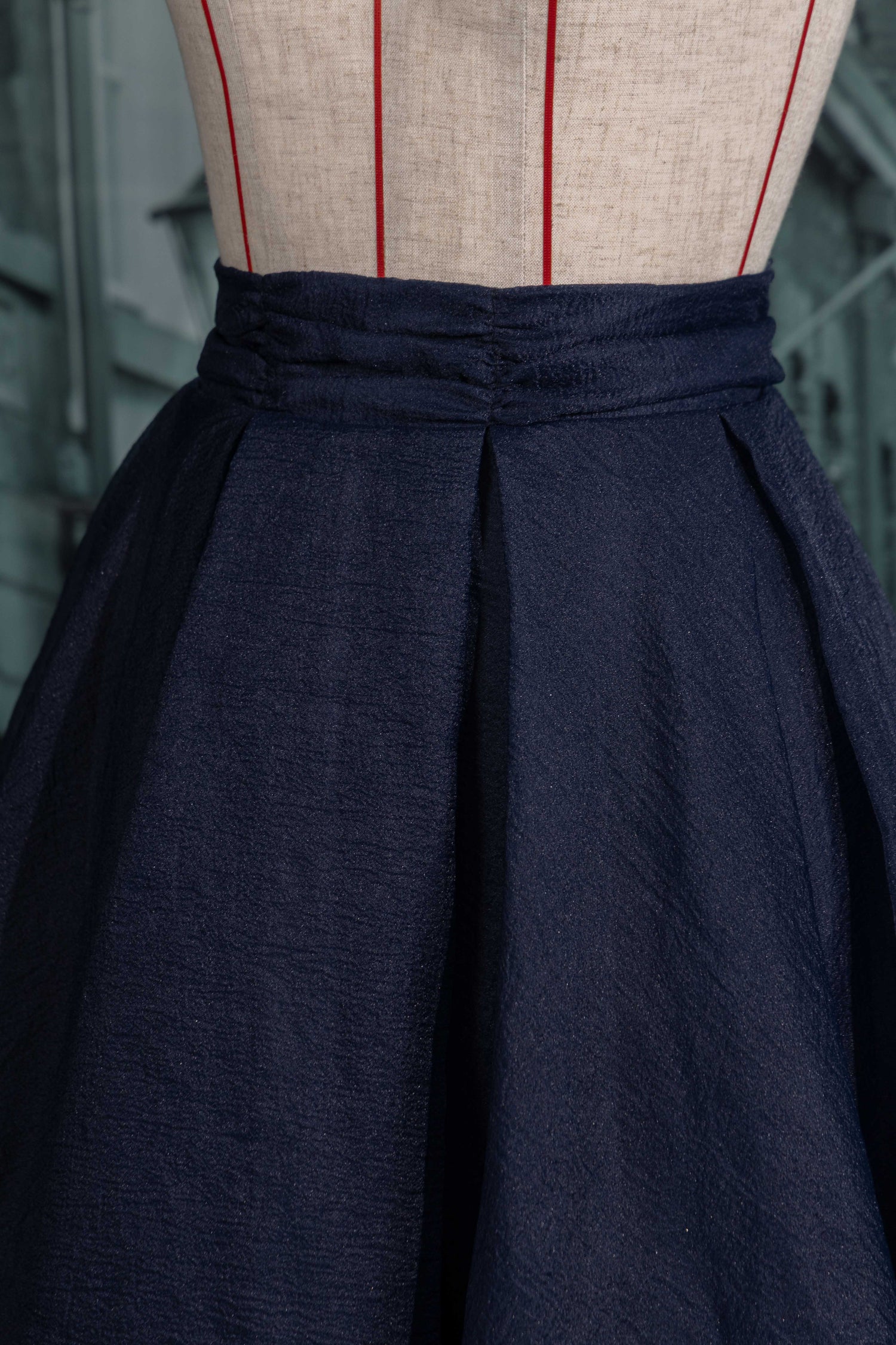 A line sheer skirt