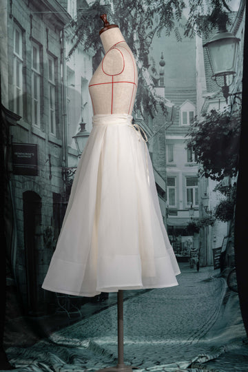 A line sheer skirt