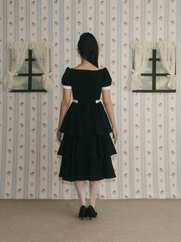 Dolly tiered dress