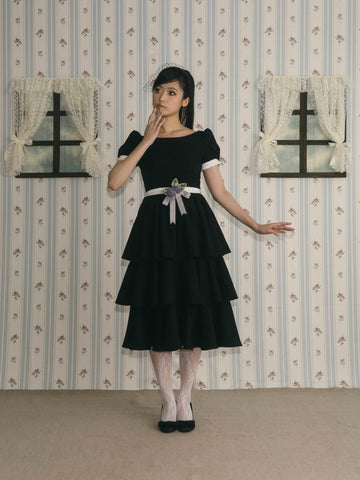 Dolly tiered dress