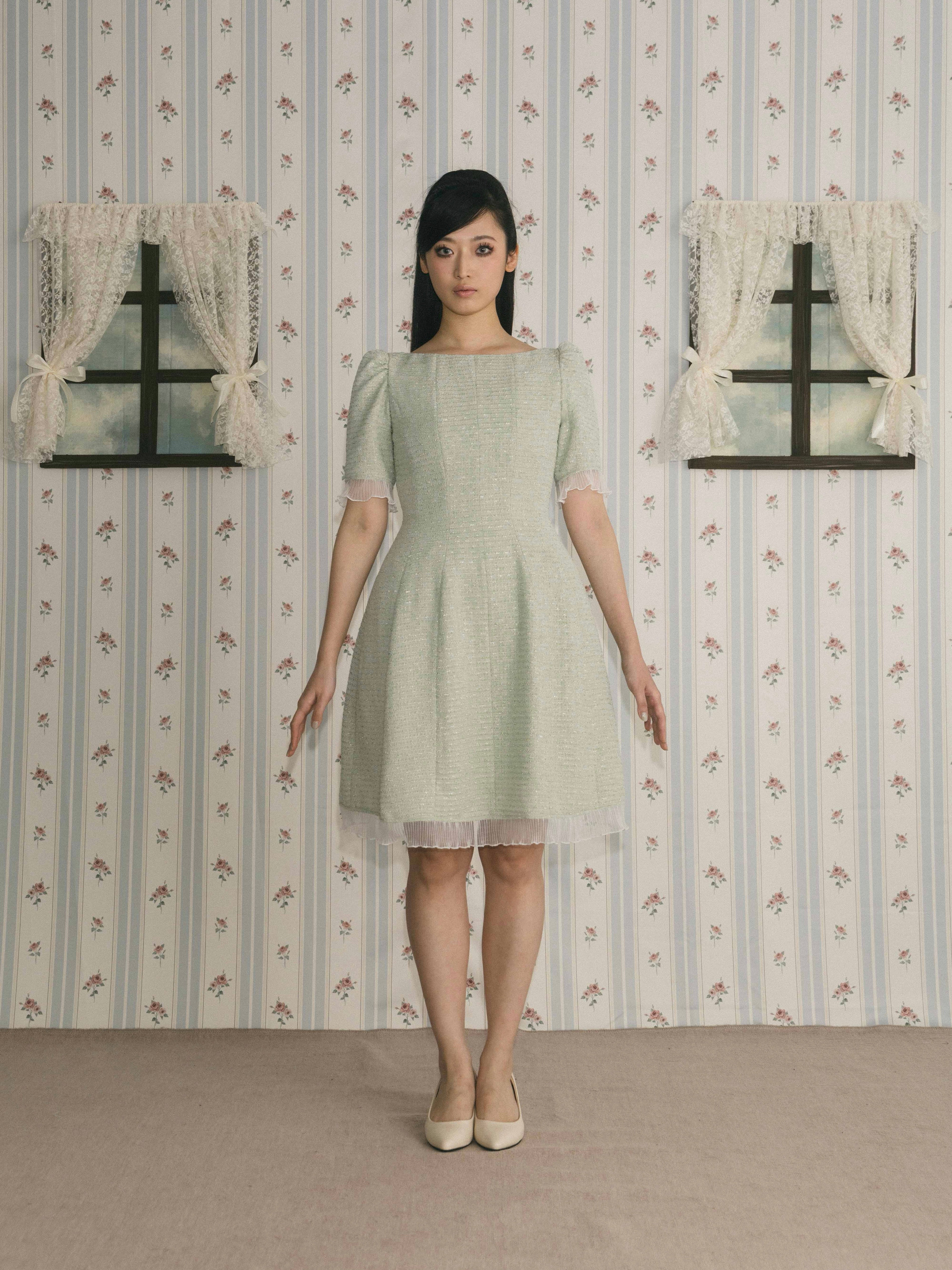 Tweed mini dress – Mayo Suzuki