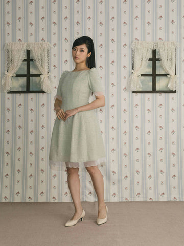 Tweed mini dress