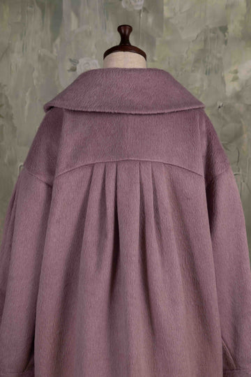 Classical double cocoon coat