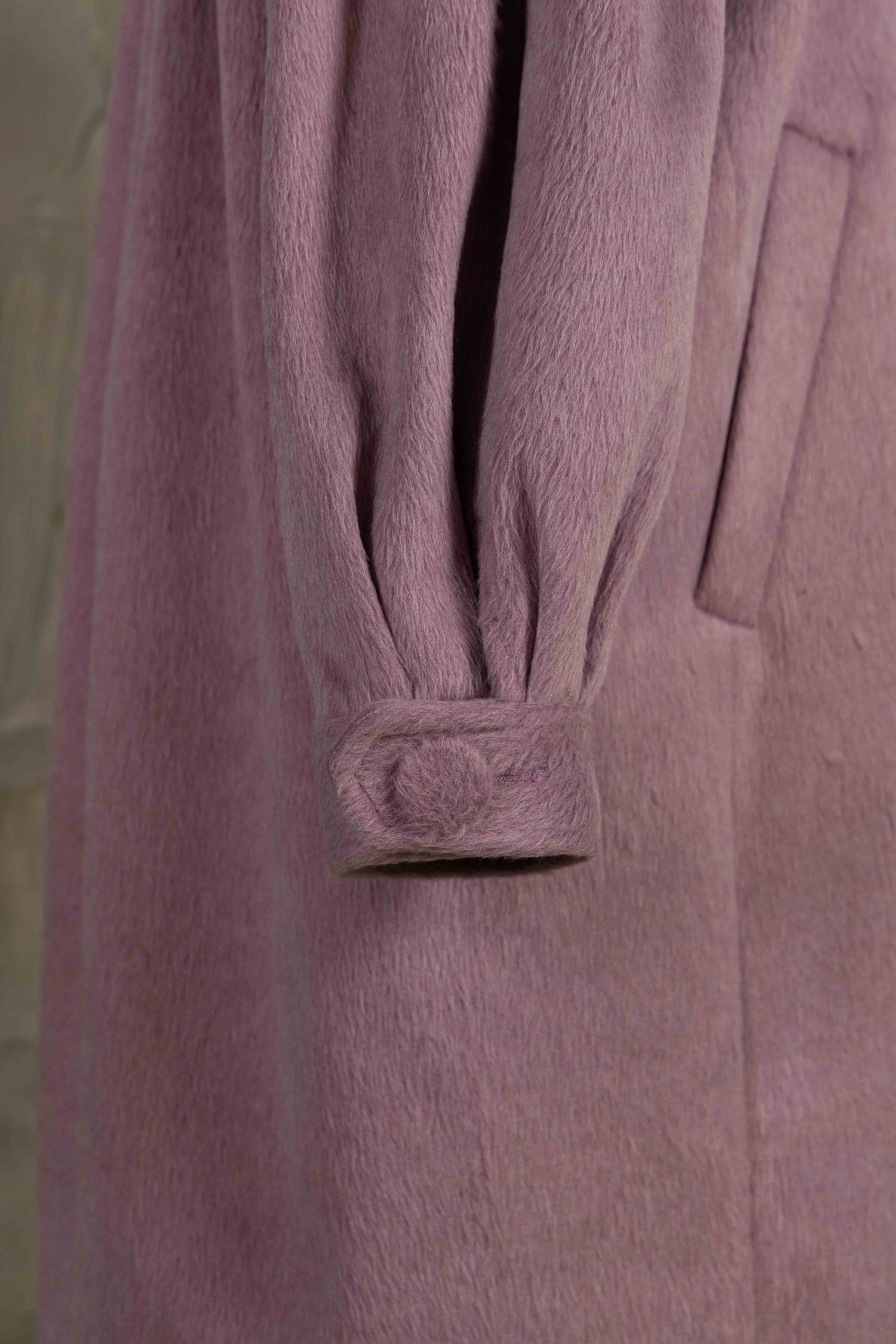 Classical double cocoon coat