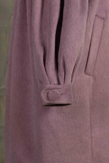 Classical double cocoon coat