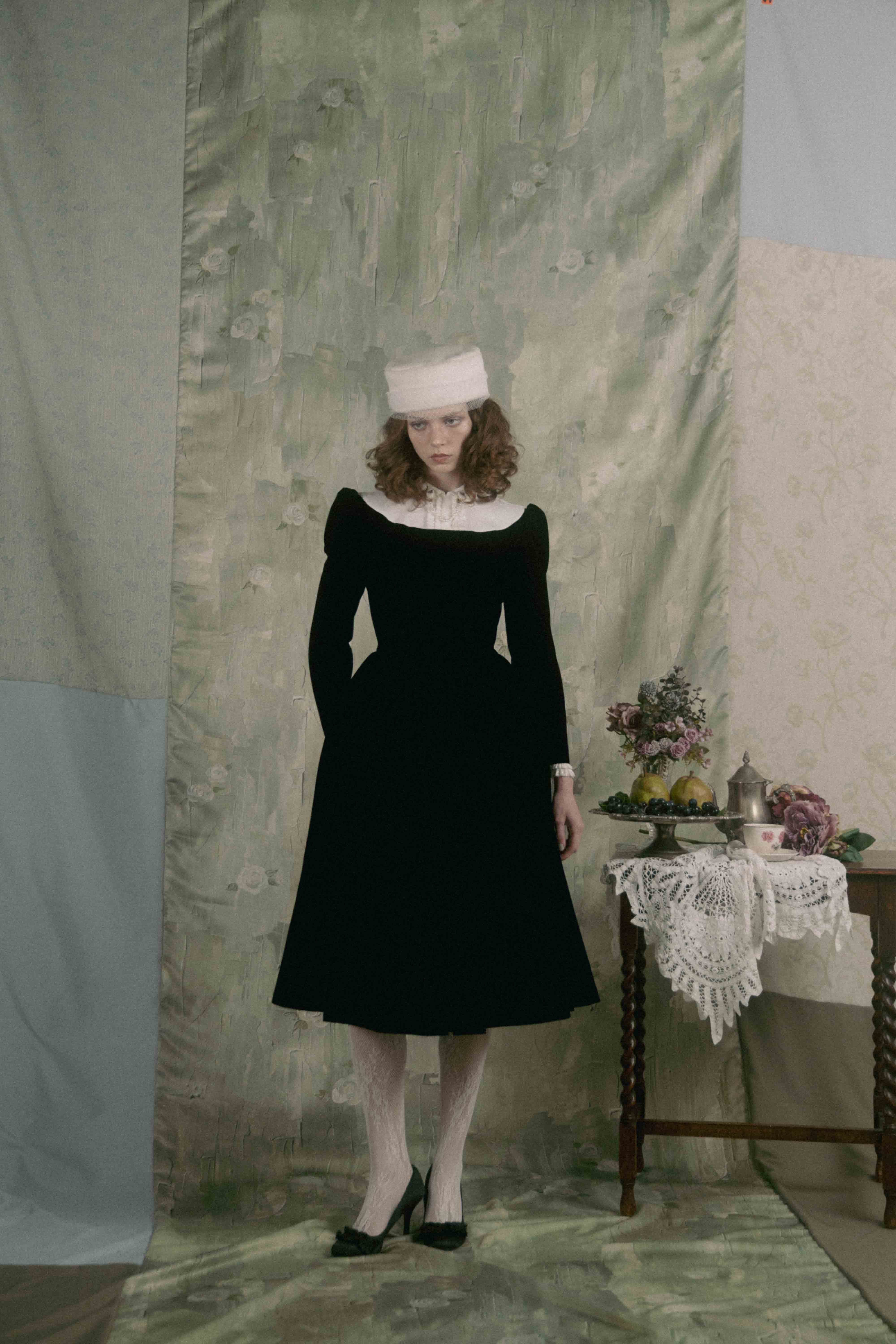 Black museé dress – Mayo Suzuki