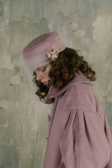 Classical tulle hat