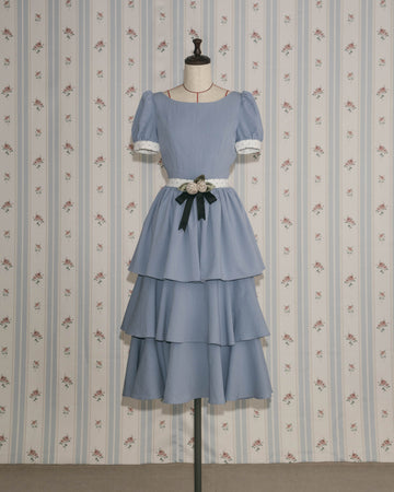 Dolly tiered dress