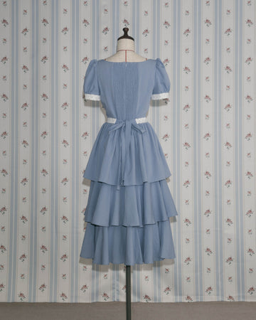 Dolly tiered dress