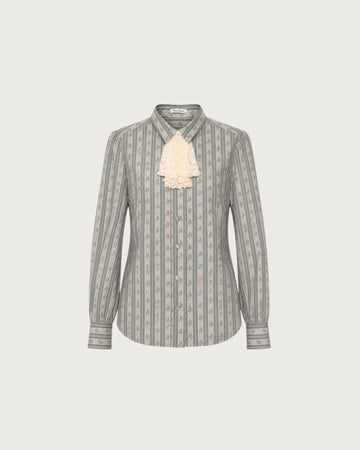 Vintage wallpaper blouse