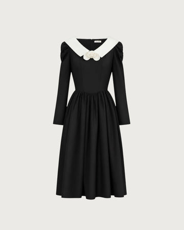 Classical rose dress