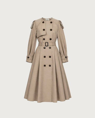 Dressy trench coat