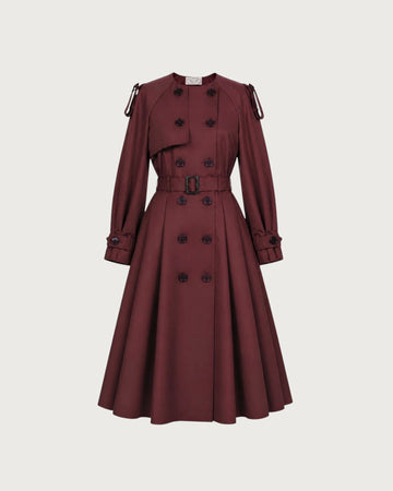 Dressy trench coat