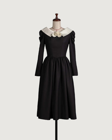 Classical rose dress