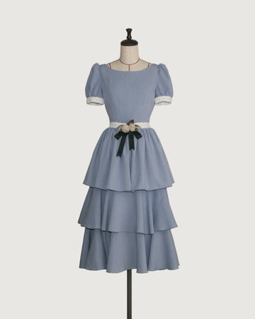 Dolly tiered dress