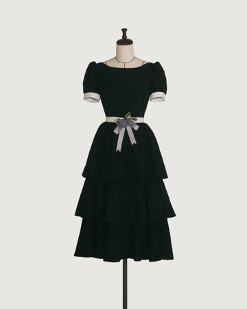 Dolly tiered dress