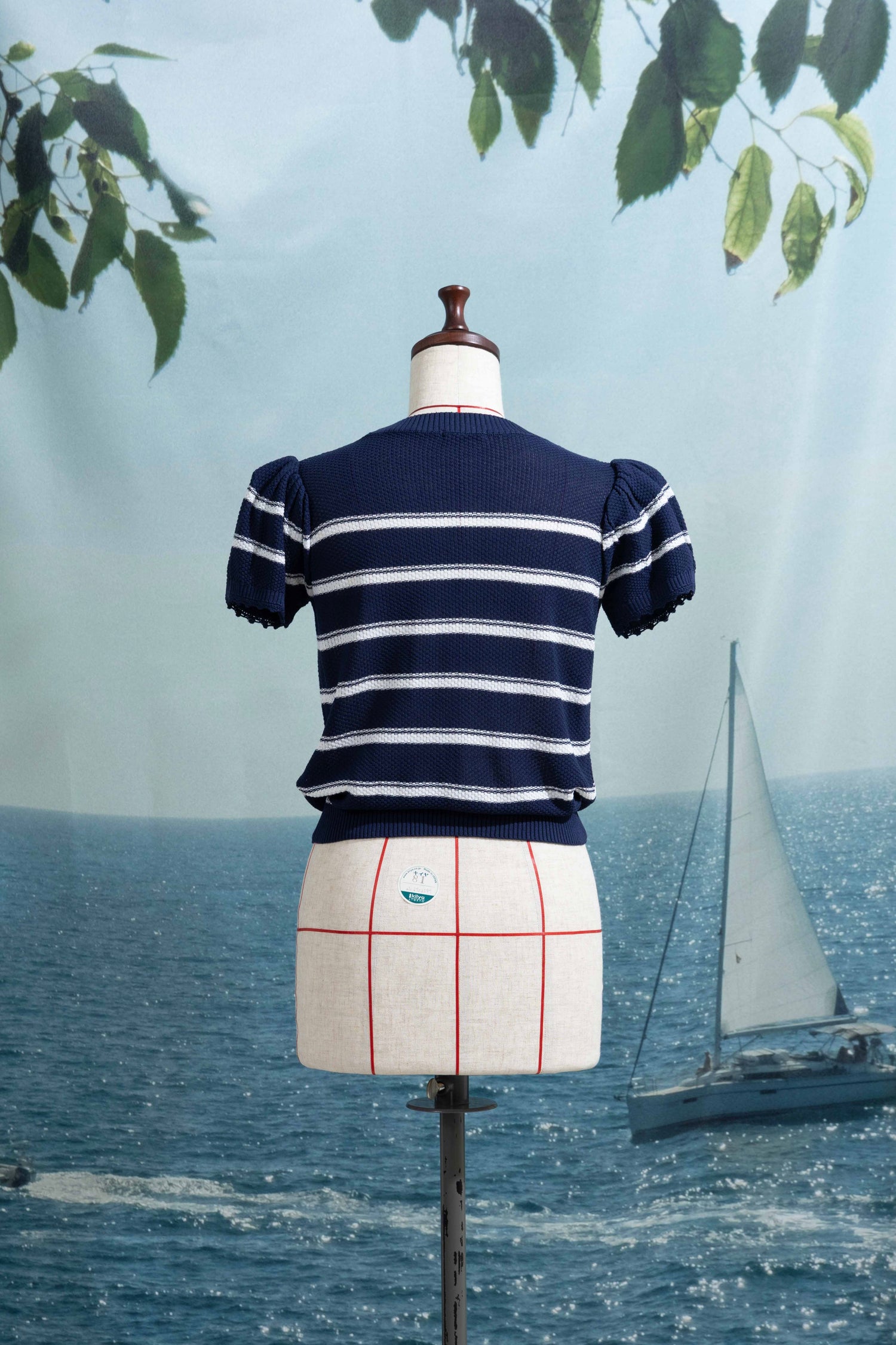 Frill summer knit